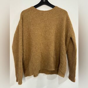 Jenni Kayne Wool Alpaca Fisherman Sweater